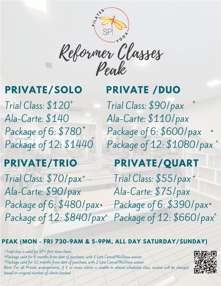 Reformer Classes Peak